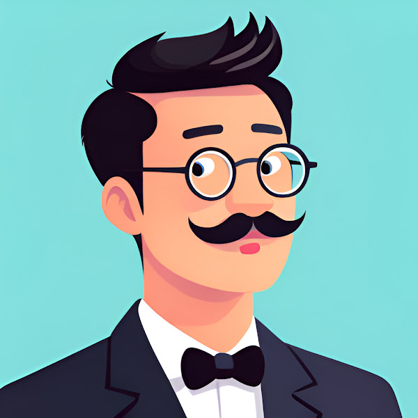 A drawing of Adam Michael Fairley